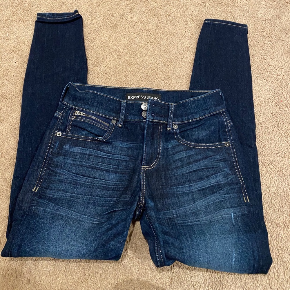 00S Express skinny ankle jeans